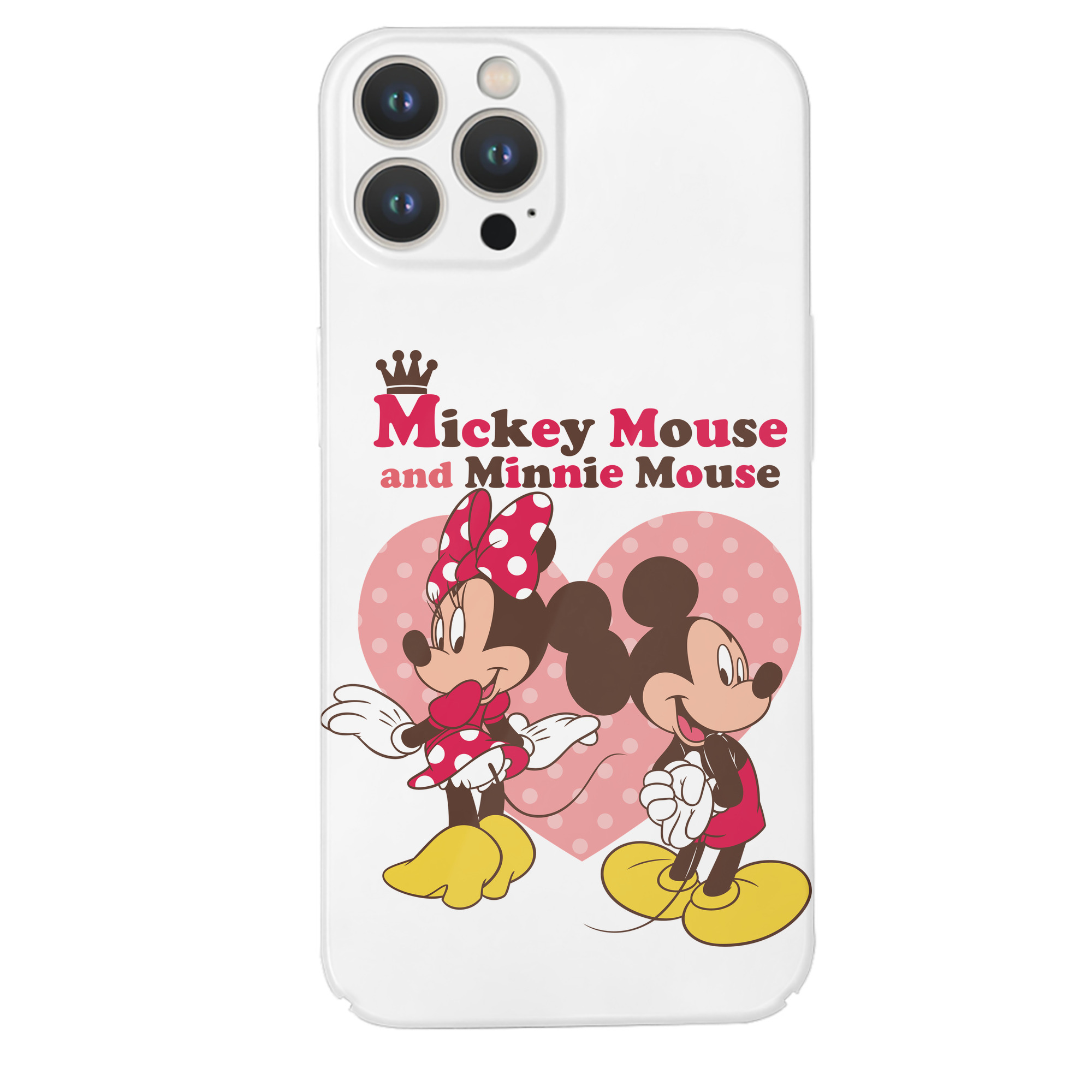 （画像用） ミッキーマウス Mickey Mouse 【iPhone 14シリーズ対応】ハードケース